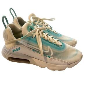 Nike Air Max Women's Aurora Green Blue Teal White Sail CK2612-101 Size US 8